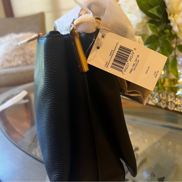 Coach Double Zip Shoulder Crossbody Bag Black - Picture 14 of 16